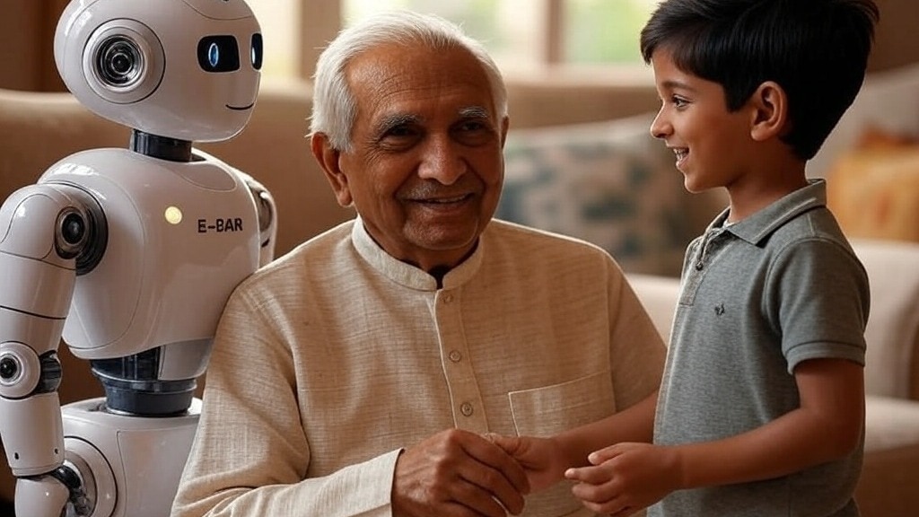 US scientists have created a robot to serve the elderly, will it be able to provide care like that of a child? [Hindi]