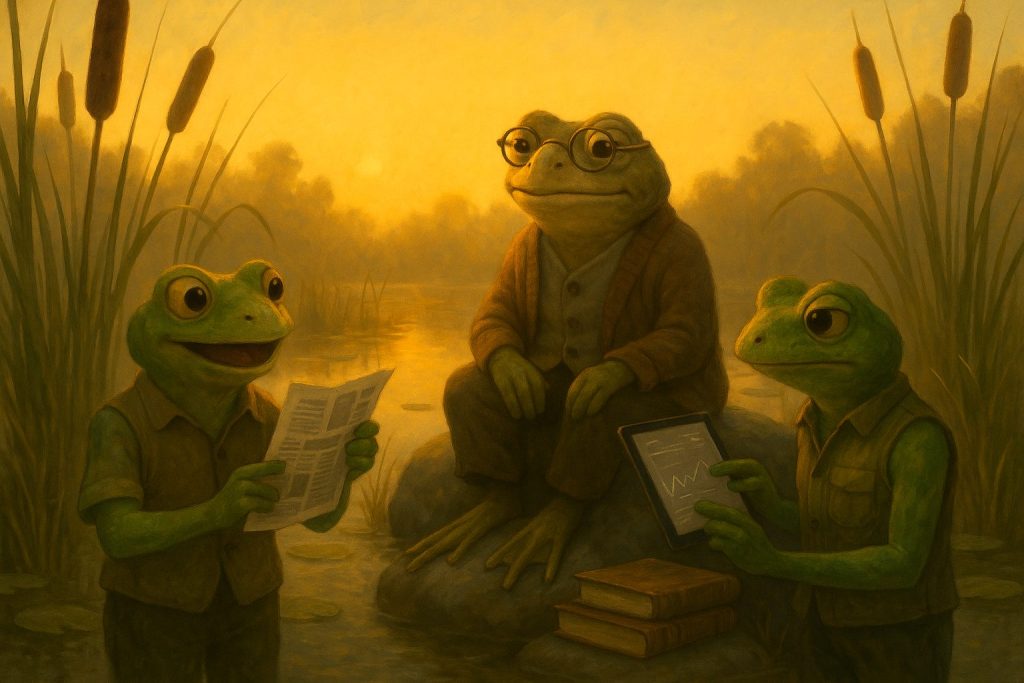 The Frogs Take Over (Mostly) The Frogs Take Over (Mostly)